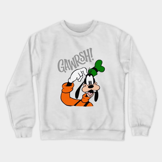 Goofy Gawrsh Novelty Crewneck Sweatshirt by Mandot